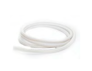 צינור לבן לטפטפות והשקיה זעירה 7/4  PVC (10 מטר בשקית)