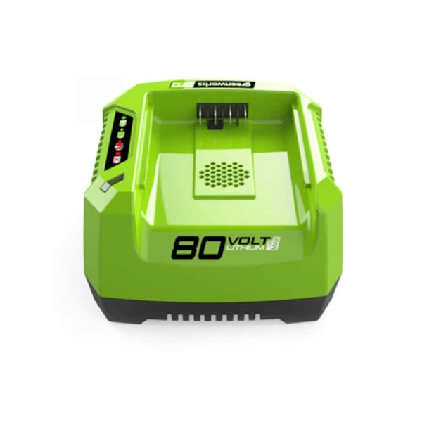 מטען מהיר 4Ah לסוללות Greenworks Pro 80V