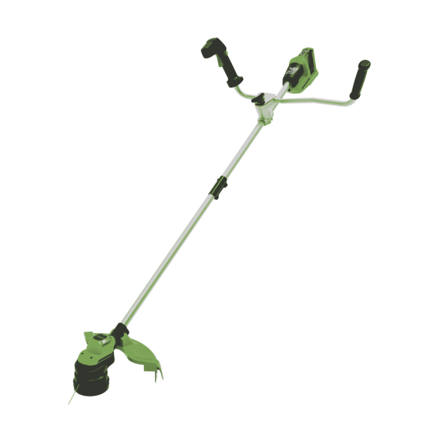 חרמש/קוצץ קנטים 48V (2X24V) Brushless עם כידון – גוף בלבד Greenworks