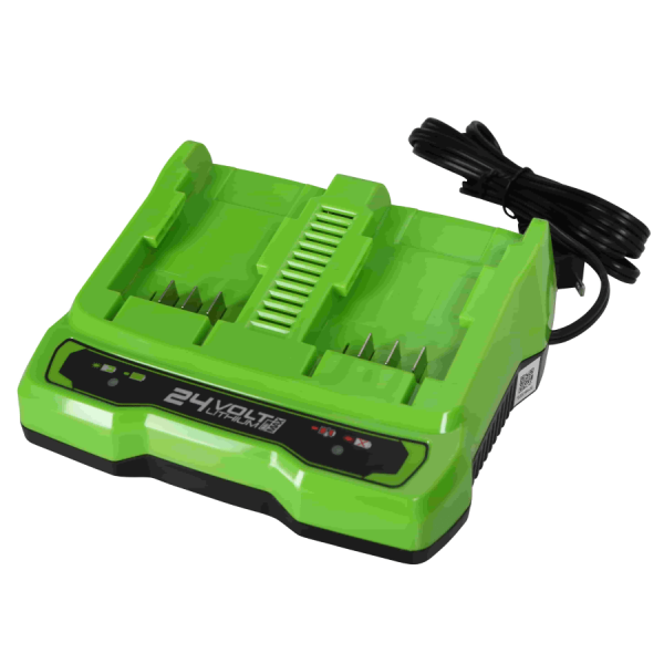 מטען כפול 2A לסוללות24V (דור 2) Greenworks