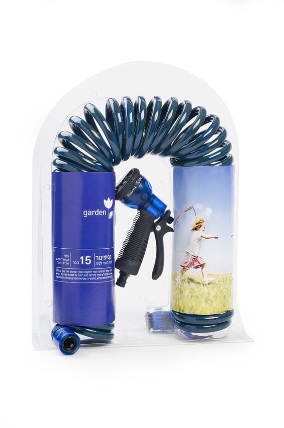 קפיצינור 15 מטר כולל אקדח